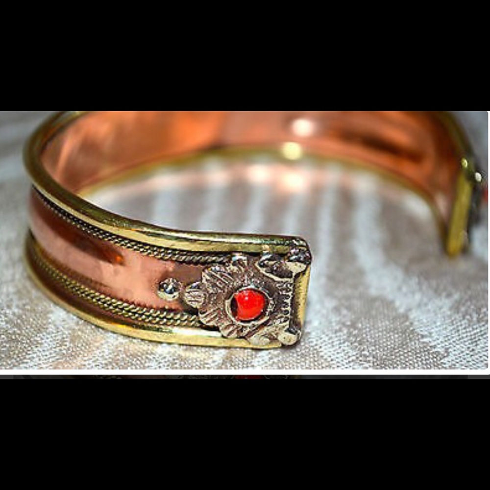 119) Copper and Brass bracelet